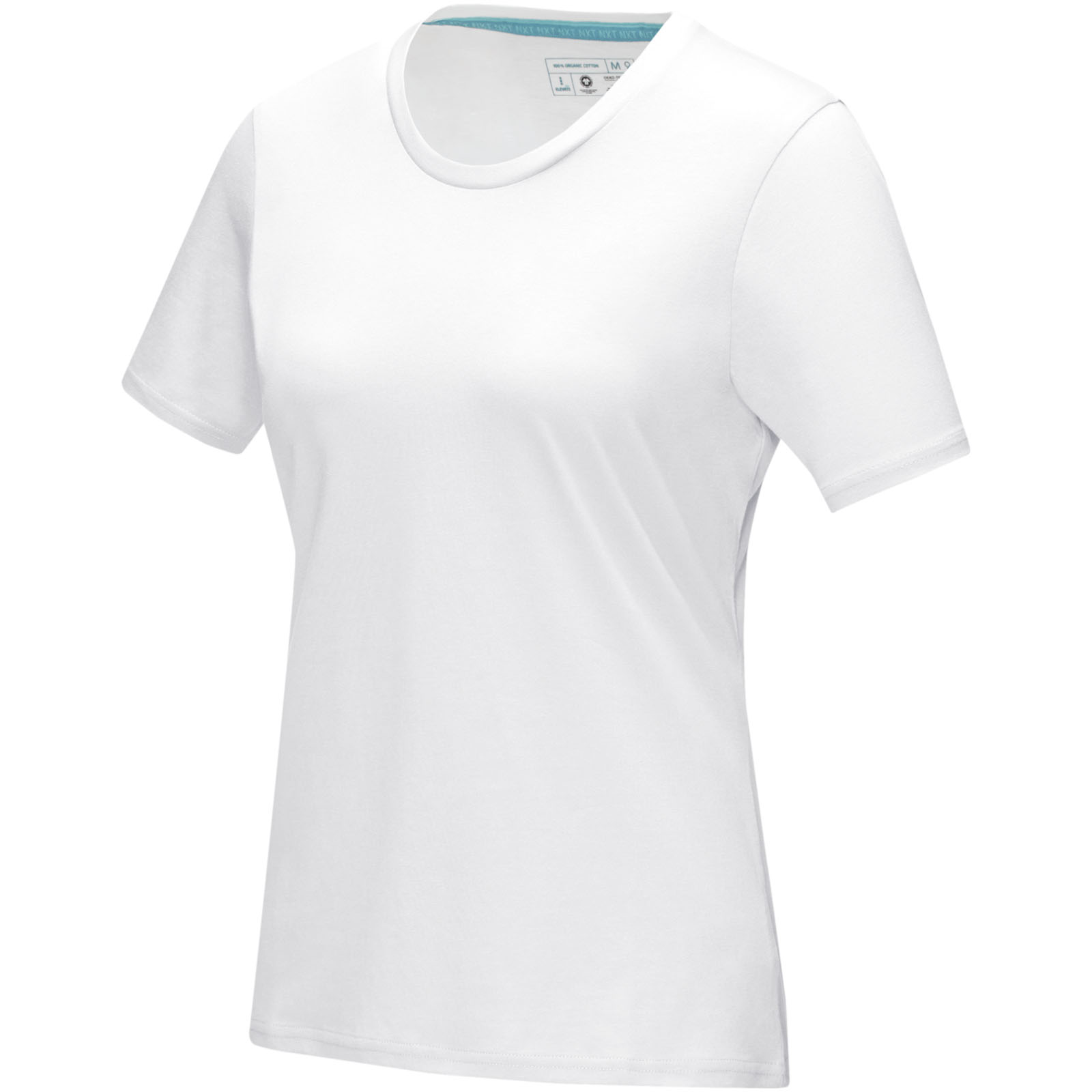 Azurite dames T-shirt met korte mouwen GOTS biologisch textiel bedrukken met logo
