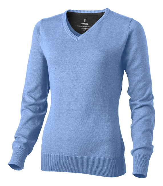 Trusnov dames pullover met V-hals bedrukken met logo