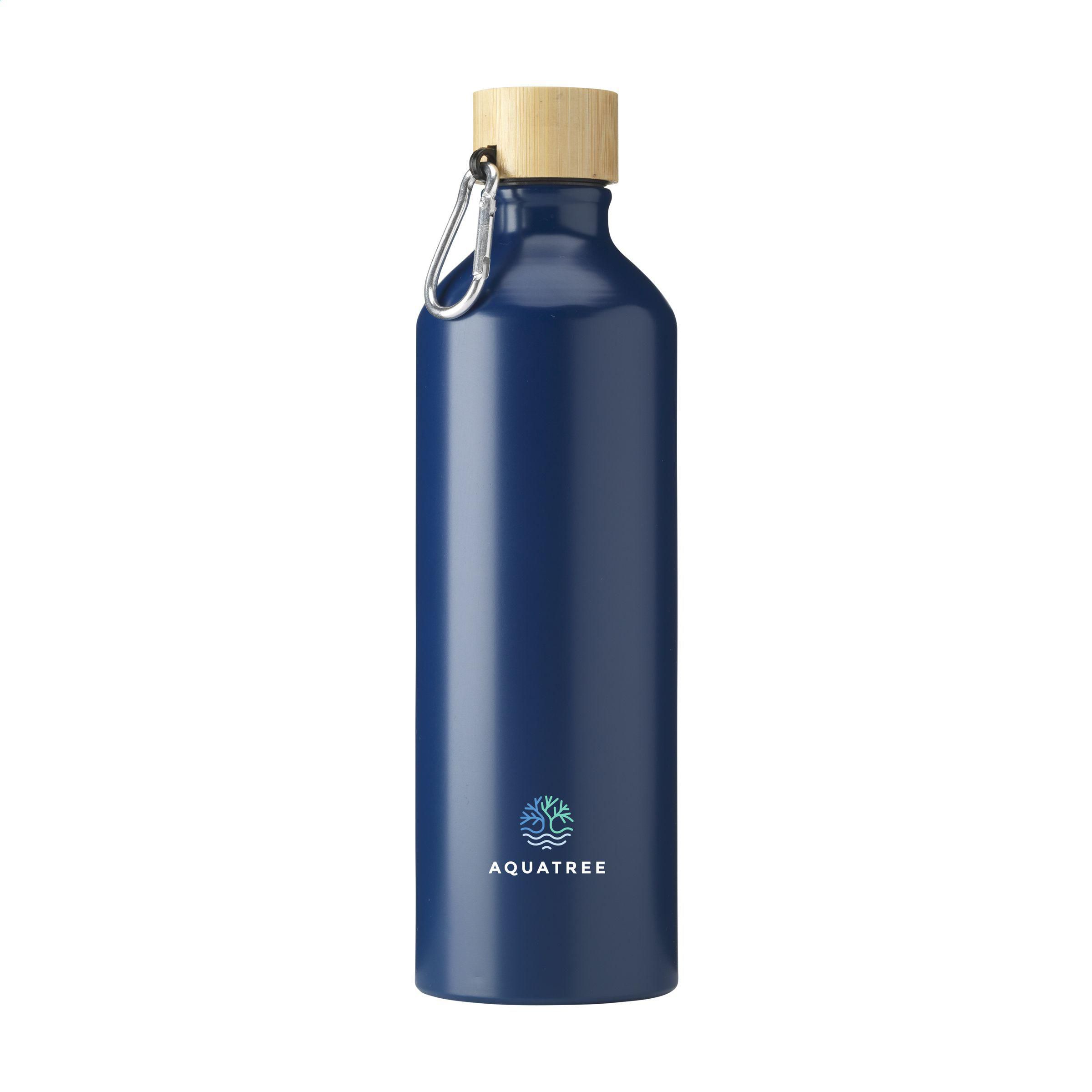 SteelBamboo RCS Recycled Steel 750 ml waterfles bedrukken met logo