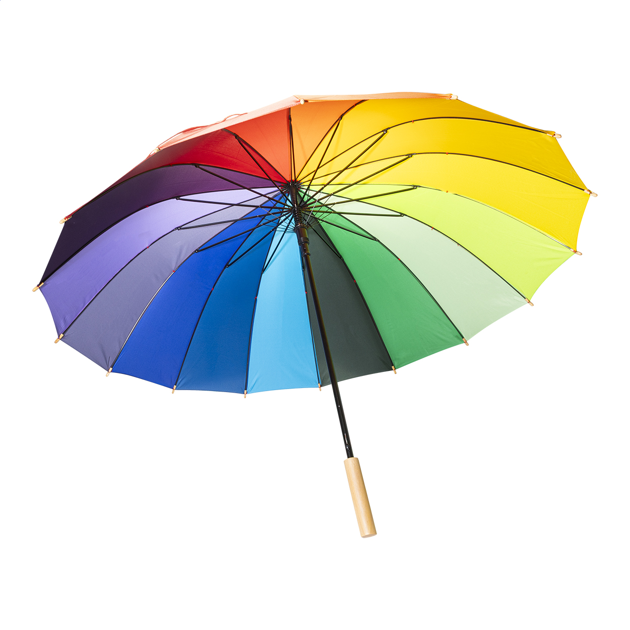 Rainjoy regenboog paraplu bedrukken met logo