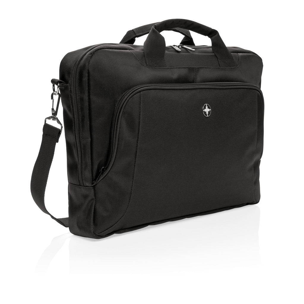 Lano Deluxe 15” laptop tas PVC-vrij bedrukken met logo