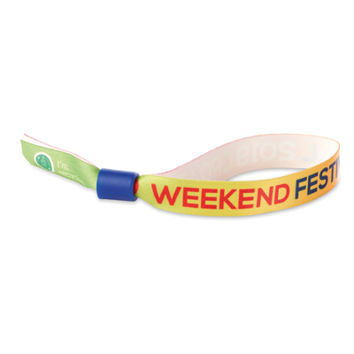 RPET festivalbandje bedrukken met logo