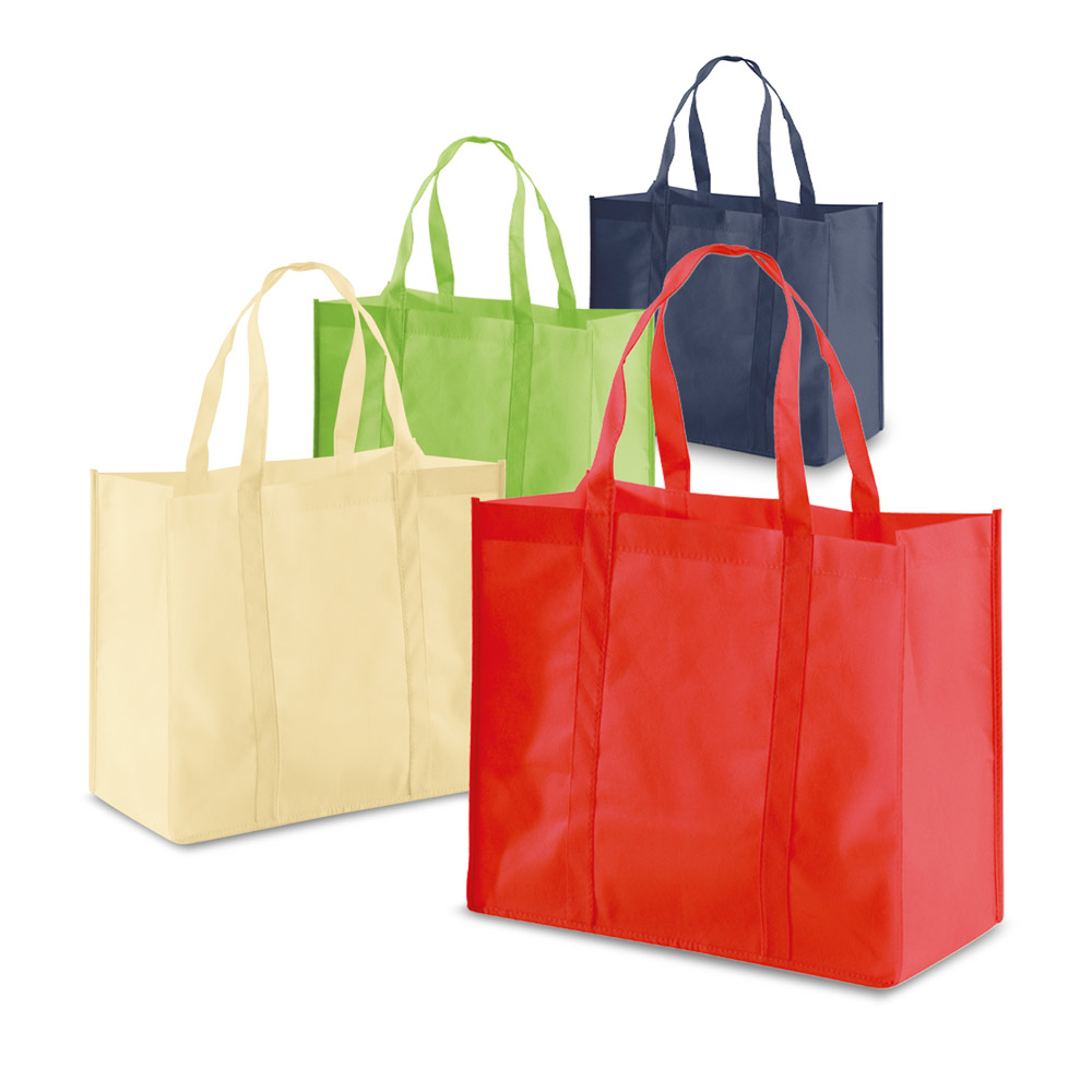 SHOPPER. Non-woven tas (80 g/m²) bedrukken met logo