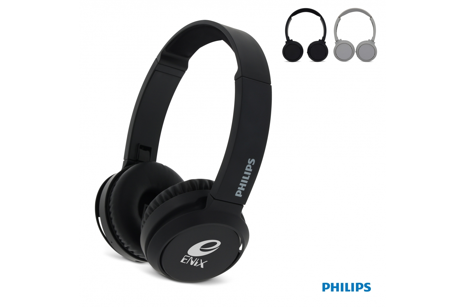 Philips On-ear Bluetooth Headphone bedrukken met logo