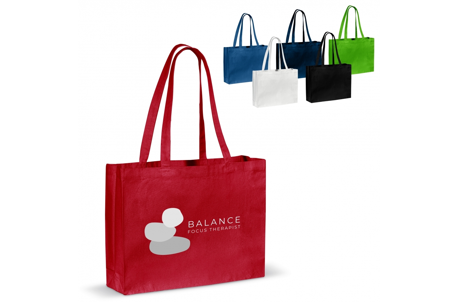 Sealy Draagtas gerecycled katoen 140g/m² (49 x 14 x 37 cm) bedrukken met logo