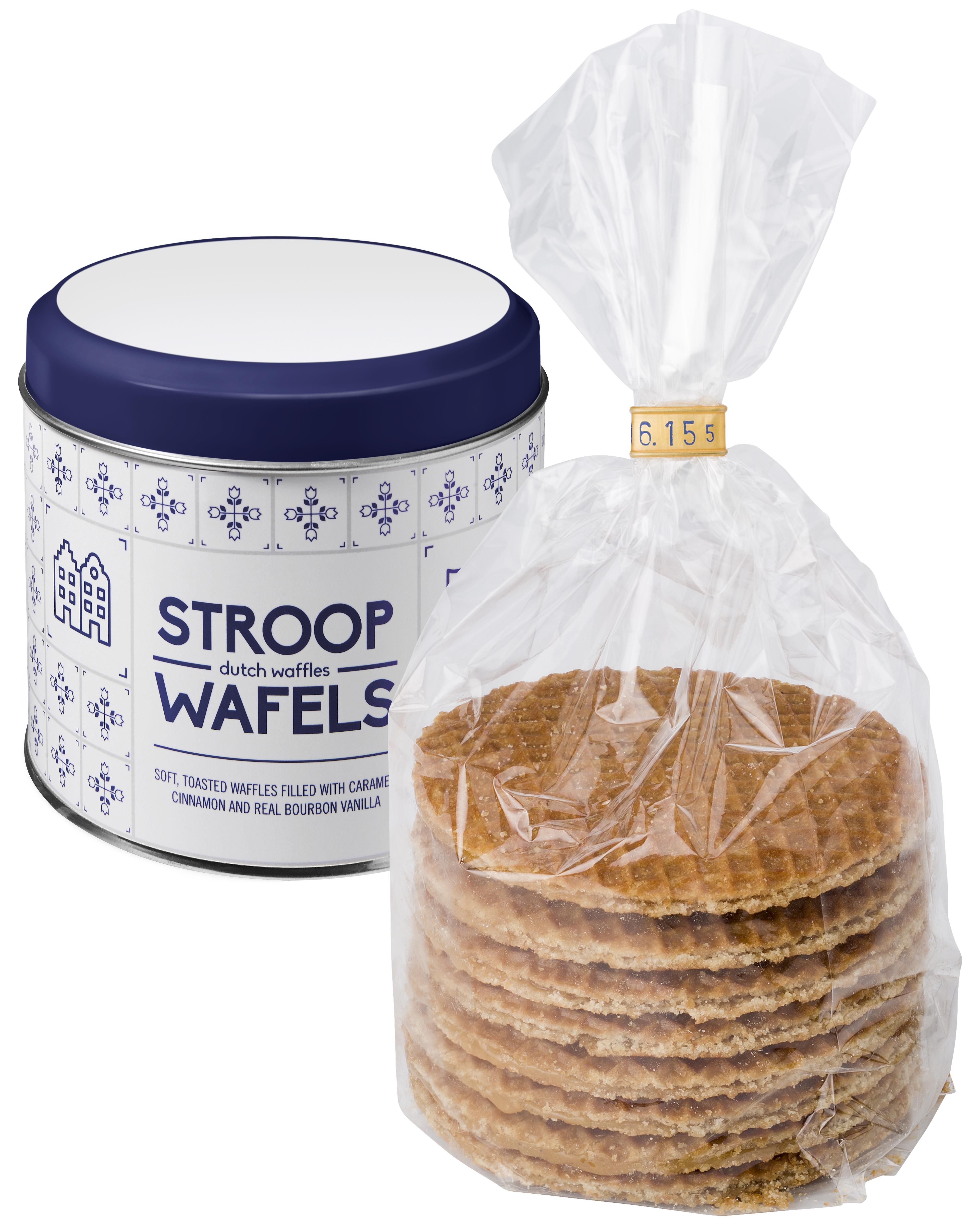 Blik inclusief stroopwafels William bedrukken met logo