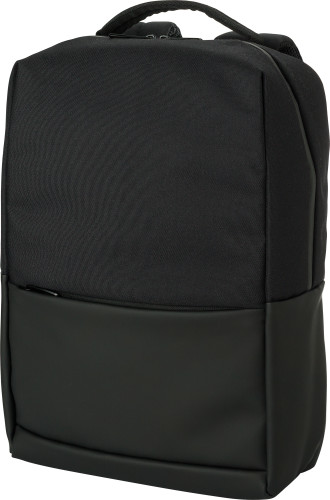 Polyester (600D) laptoptas Oscar bedrukken met logo