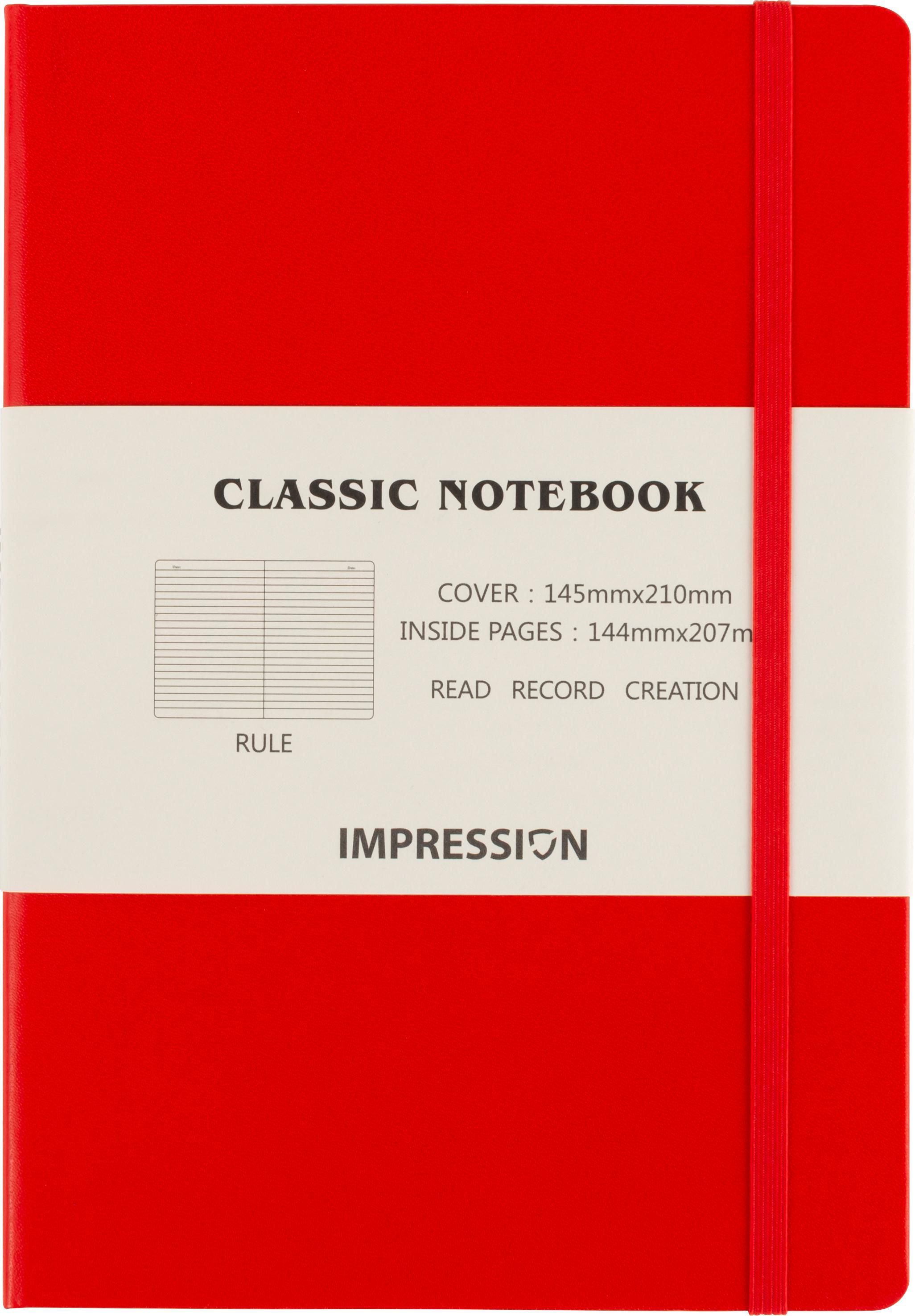 Kartonnen notitieboek Chanelle bedrukken met logo