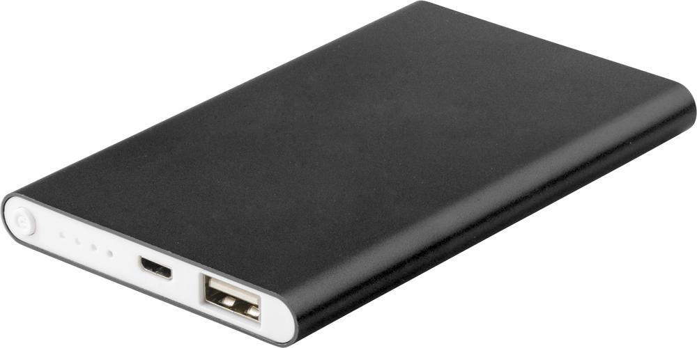 FlatCharge 4.000 mAh powerbank bedrukken met logo