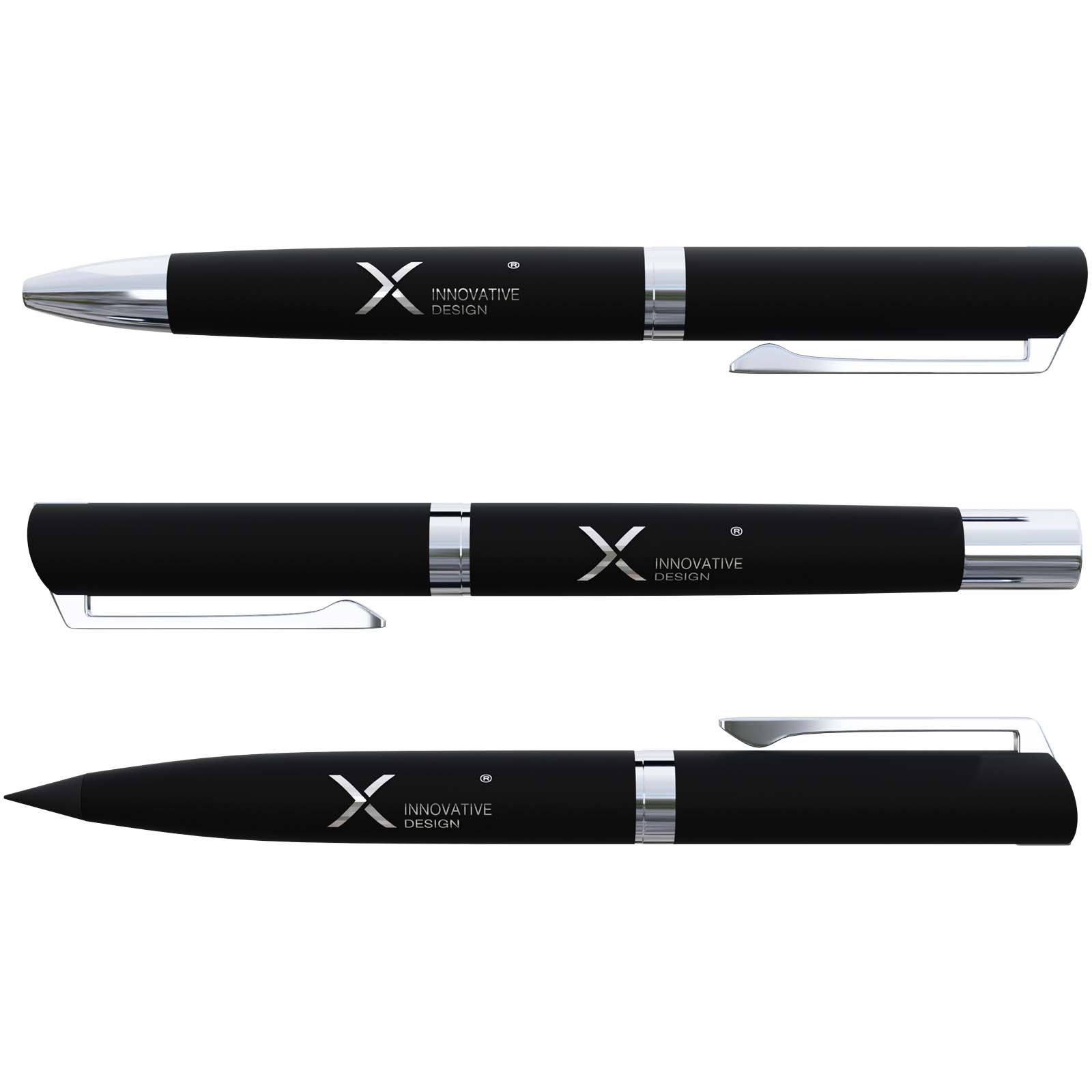 SCX.design B11 3 delige pennenset bedrukken met logo