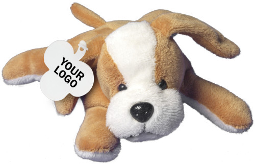 Sammy knuffel hond bedrukken met logo