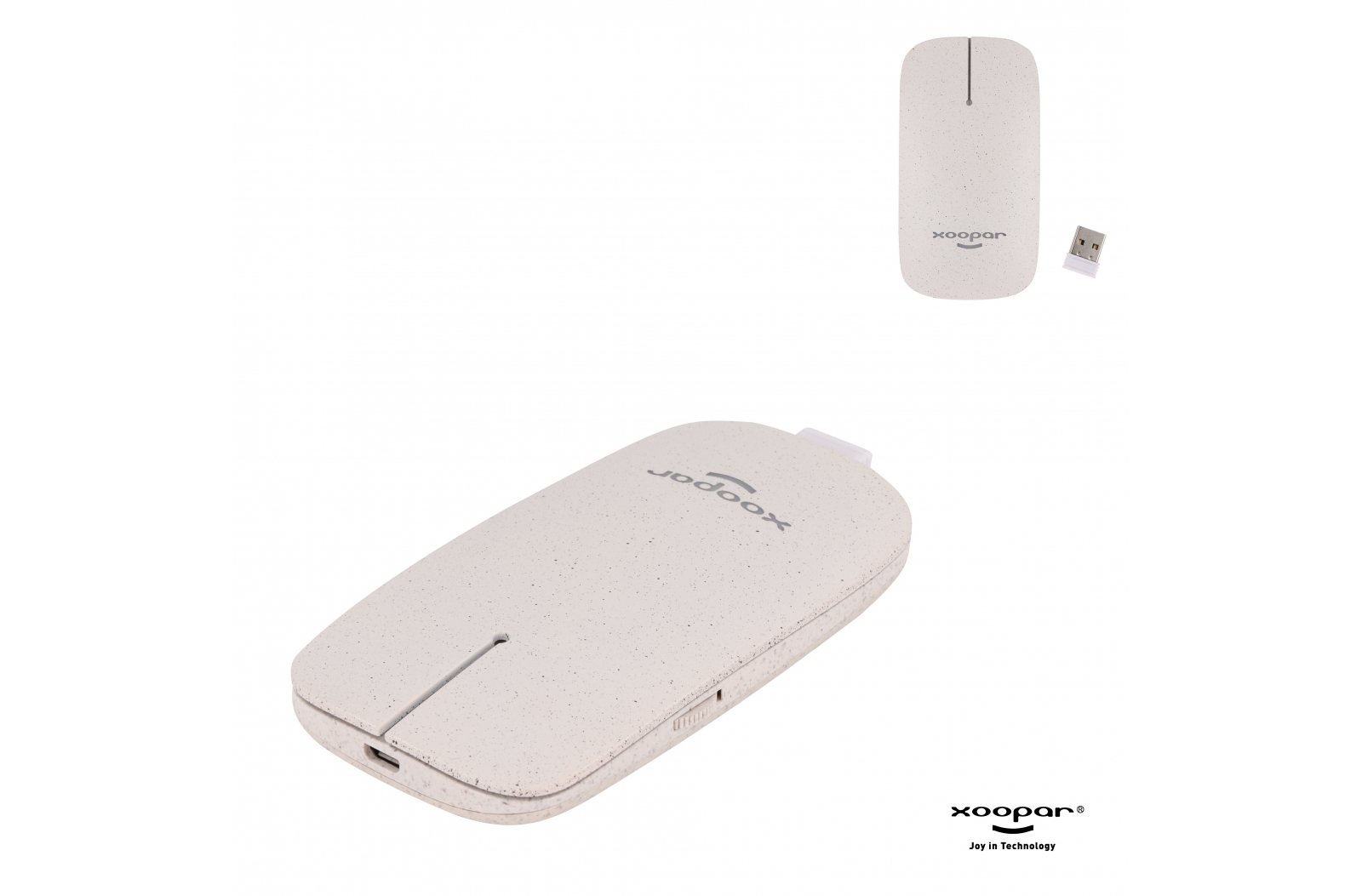 Xoopar Pokket Wireless Mouse bedrukken met logo