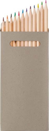 Houten Kleurpotloden Drawly bedrukken met logo