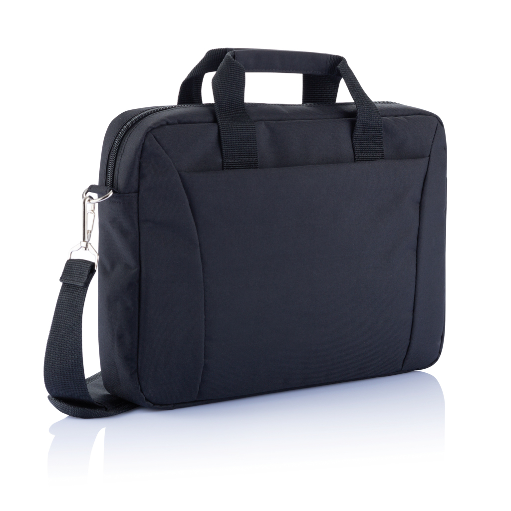 15,4” Exponential laptop tas PVC-vrij bedrukken met logo