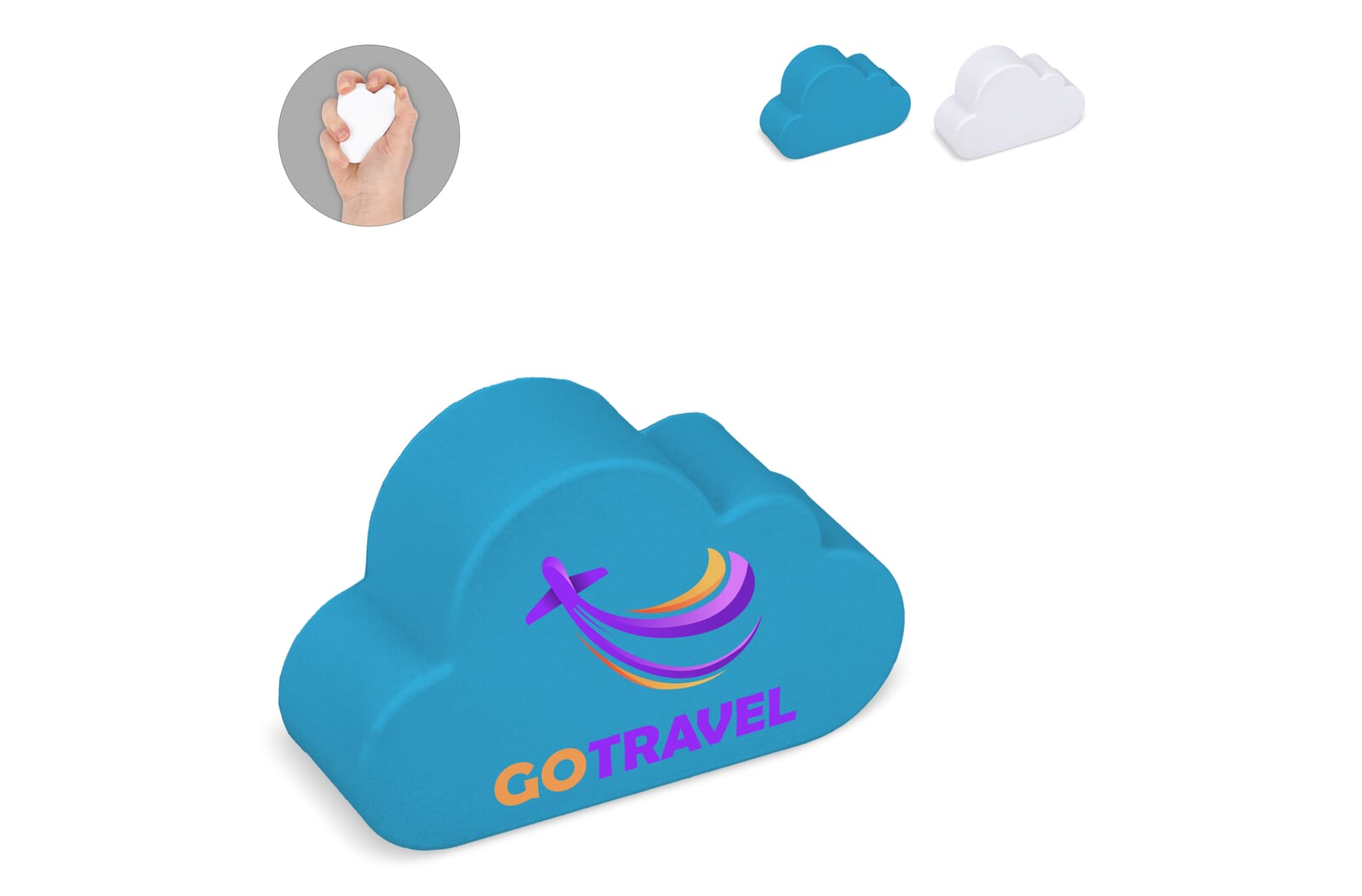 Anti-stress wolk bedrukken met logo