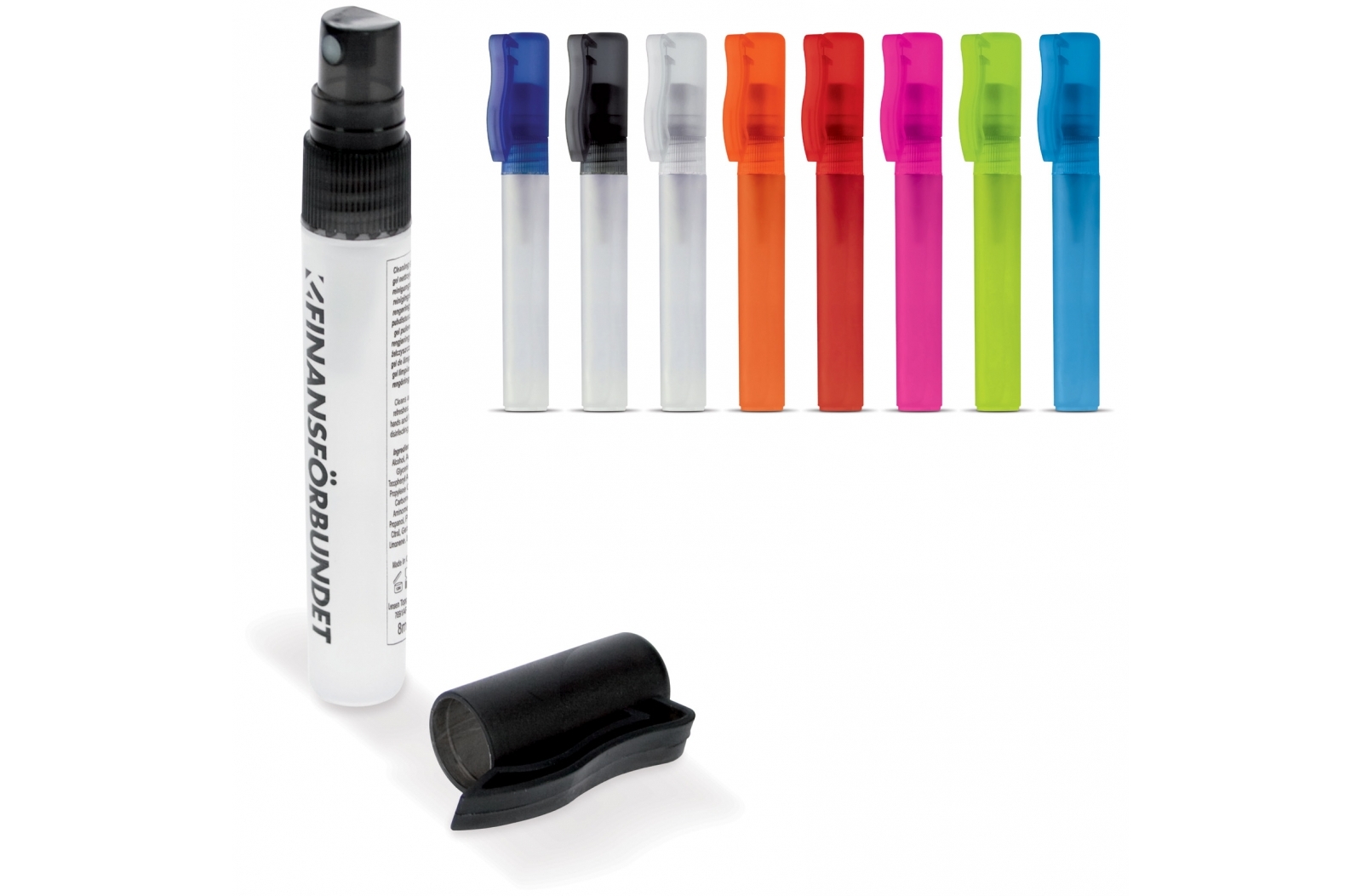 Handreinigingsspray spray (62% alcohol) bedrukken met logo