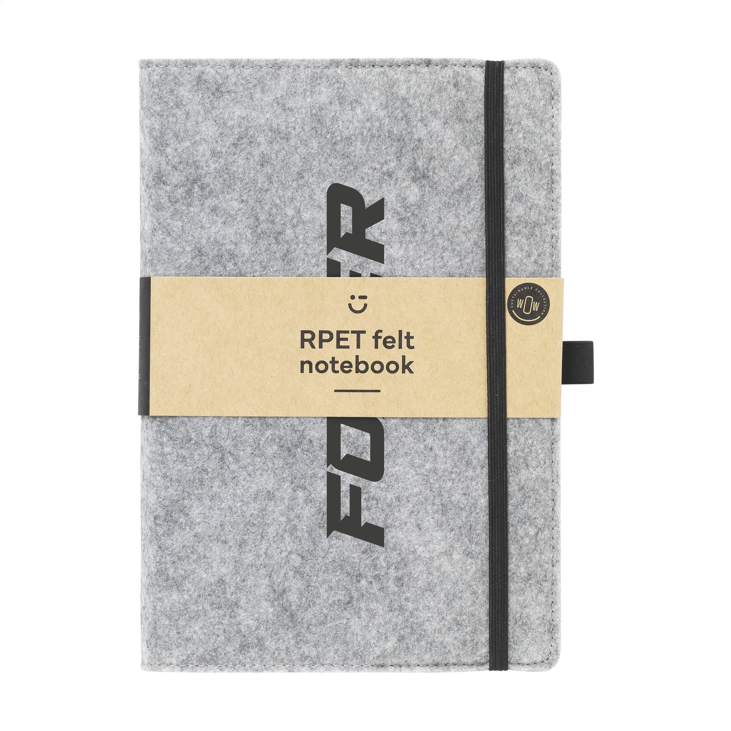 Felty GRS RPET Notebook A5 notitieboek bedrukken met logo
