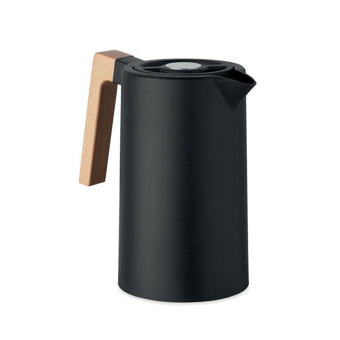 Dubbelwandige kan 1L bedrukken met logo