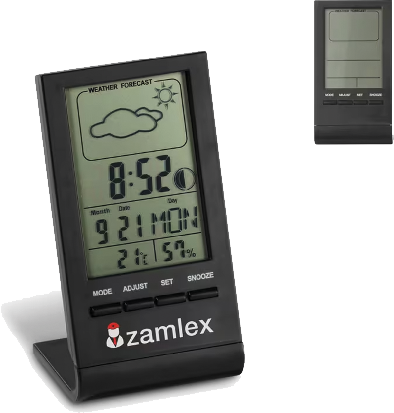 WeatherStand weerstation bedrukken met logo