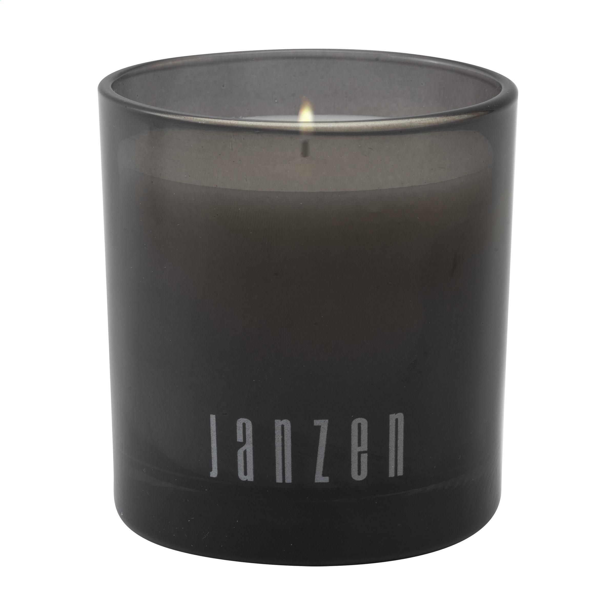 Janzen Scented Candle Skin 90 bedrukken met logo
