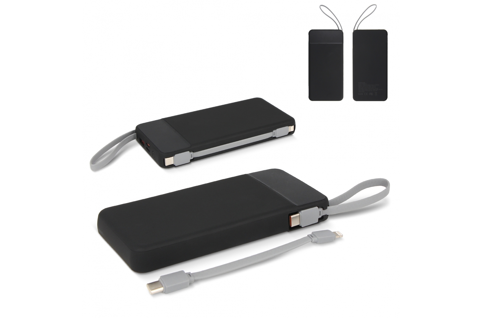 Wills 10.000 mAh Powerbank bedrukken met logo