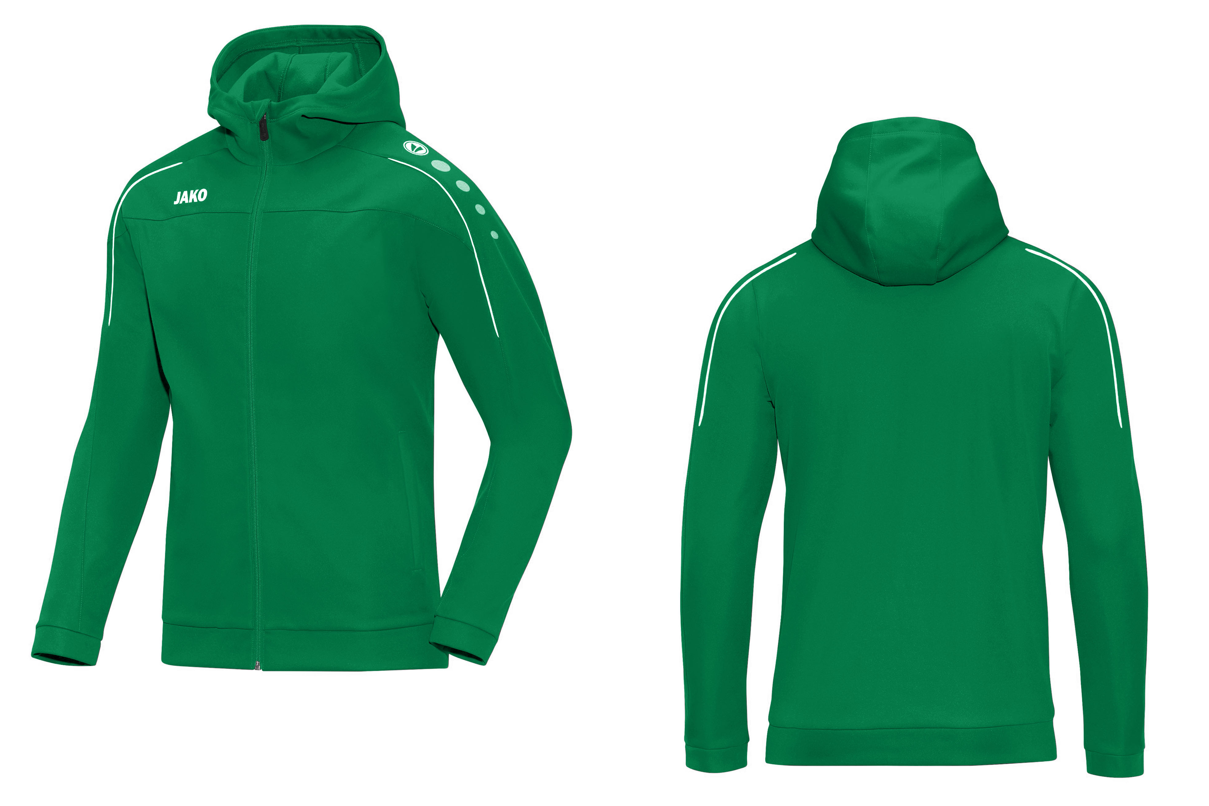 Jako® Jas met kap Classico heren bedrukken met logo