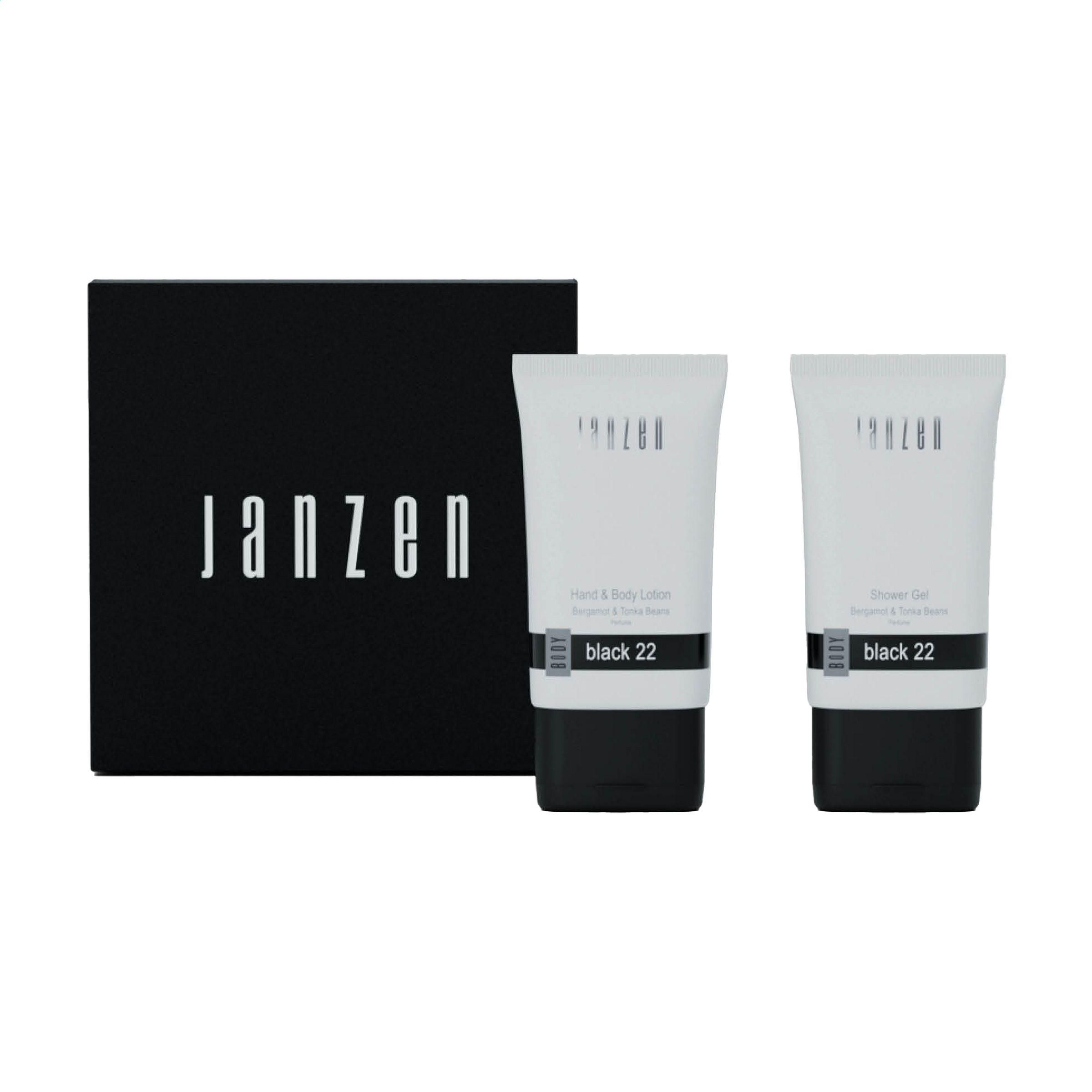 JANZEN Direct Mail Giftset Black 22 - 2 items bedrukken met logo