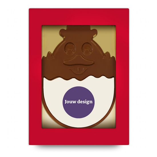 ChocoKuikentje Melk (175 gram) bedrukken met logo