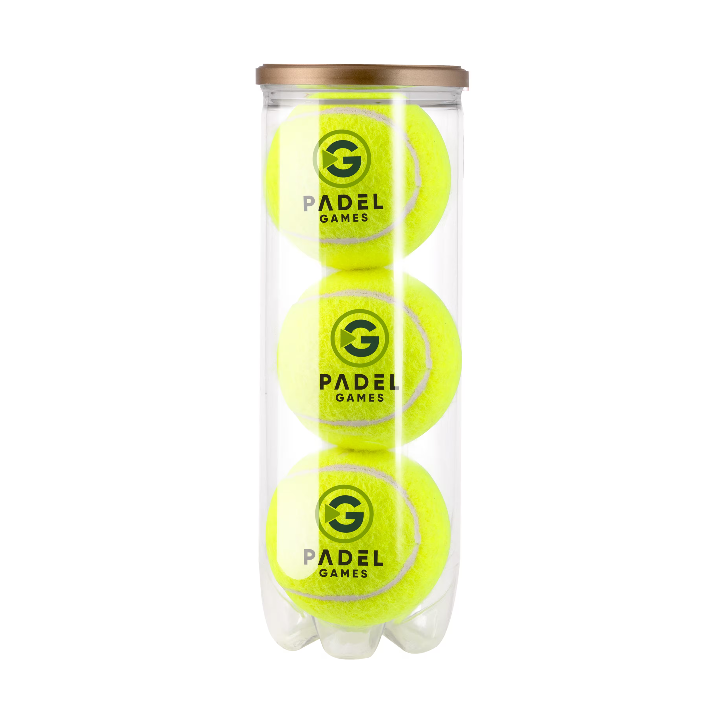Tube padel balls bedrukken met logo