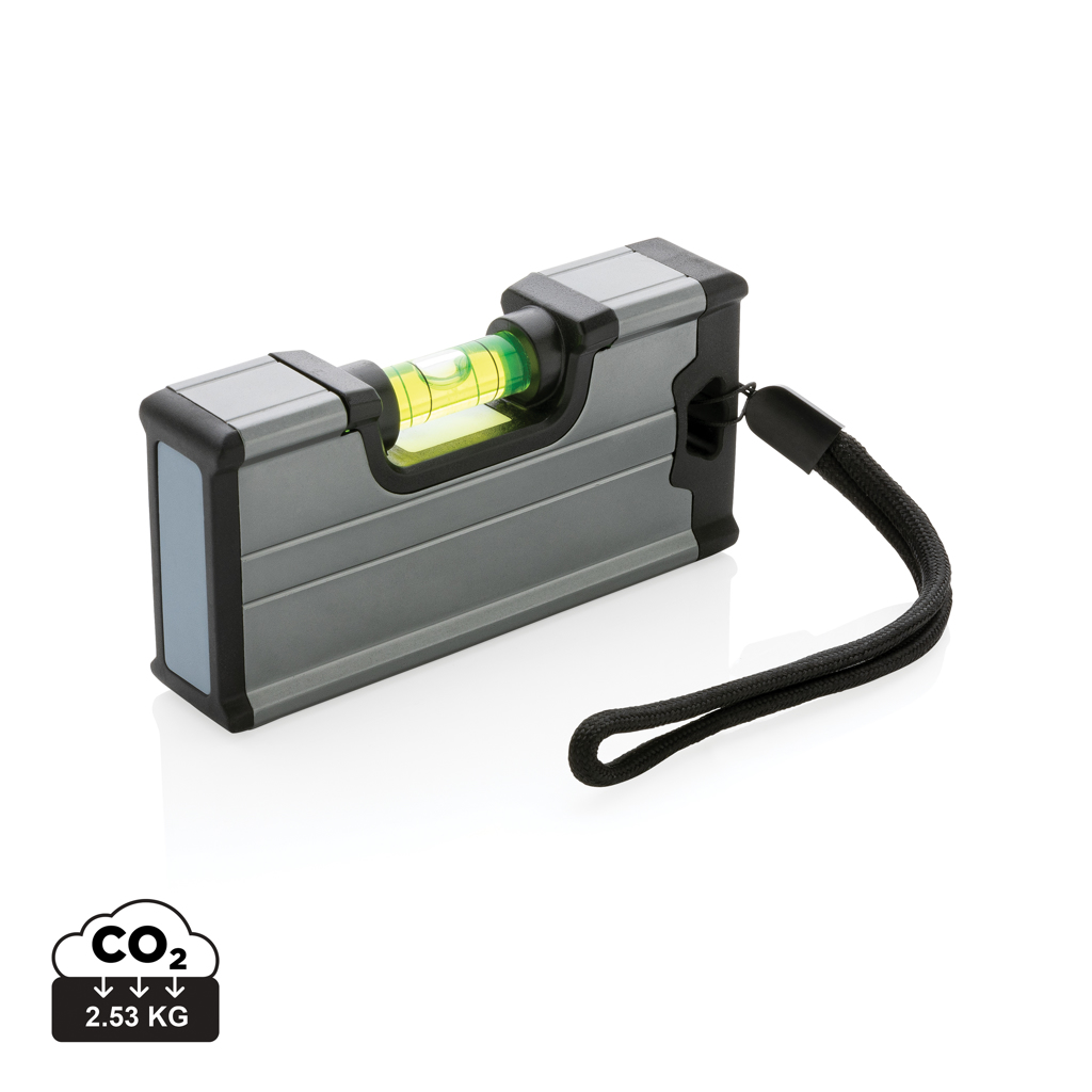 Waterpas met Magneet op Zakformaat bedrukken met logo