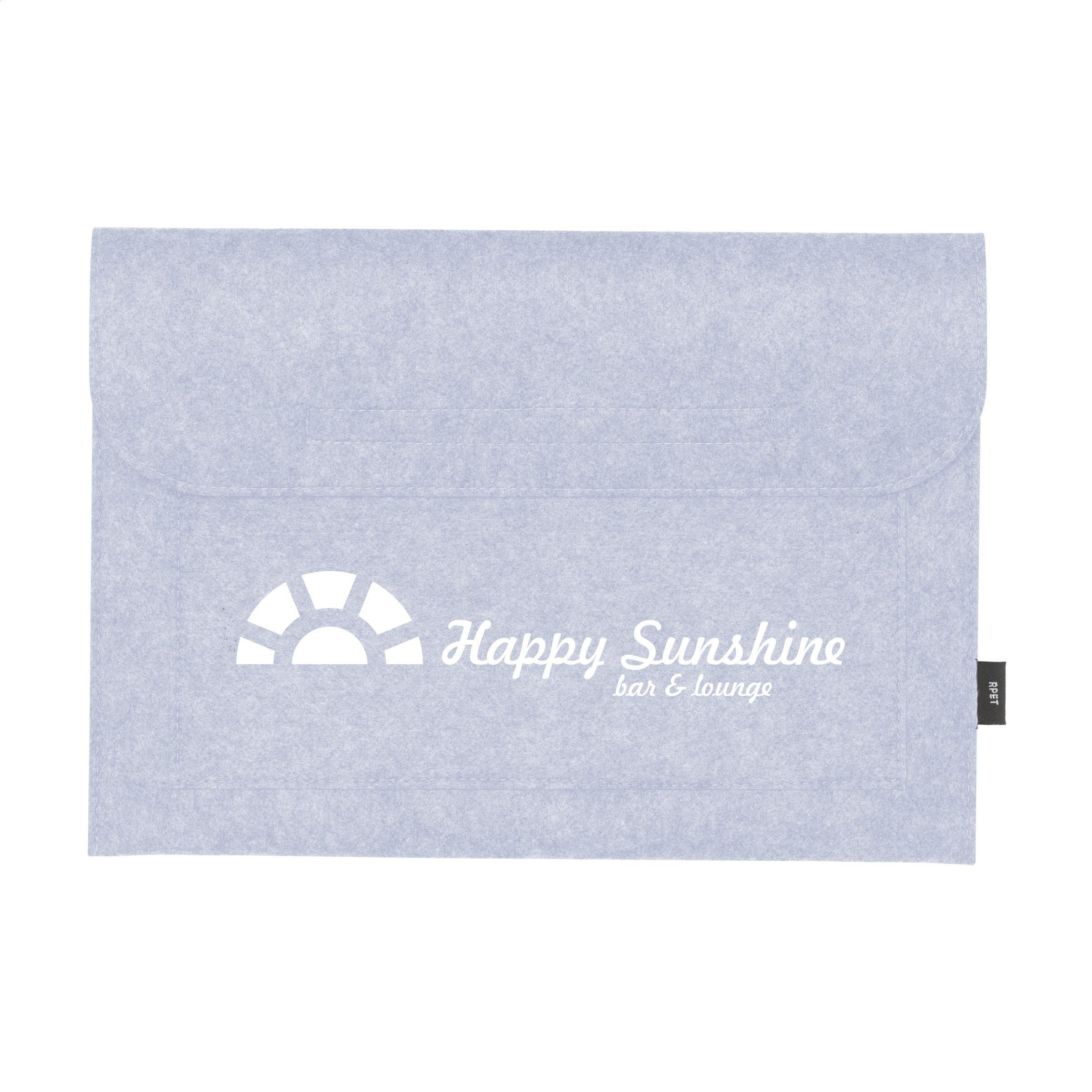 FeltFolder1 5" laptophoes  bedrukken met logo