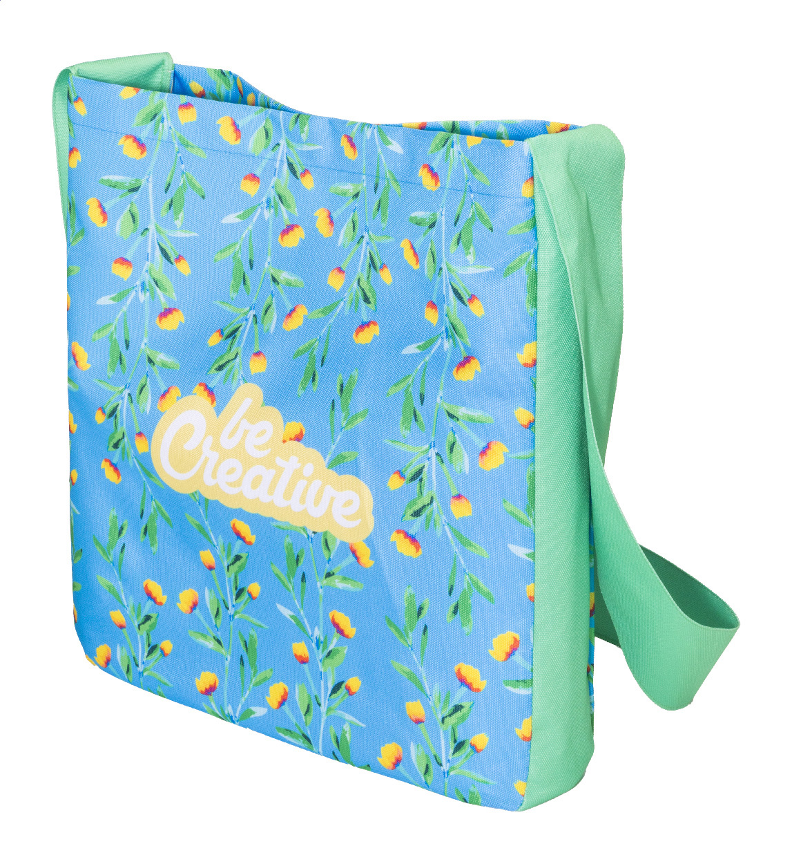 custom made RPET schoudertas bedrukken met logo