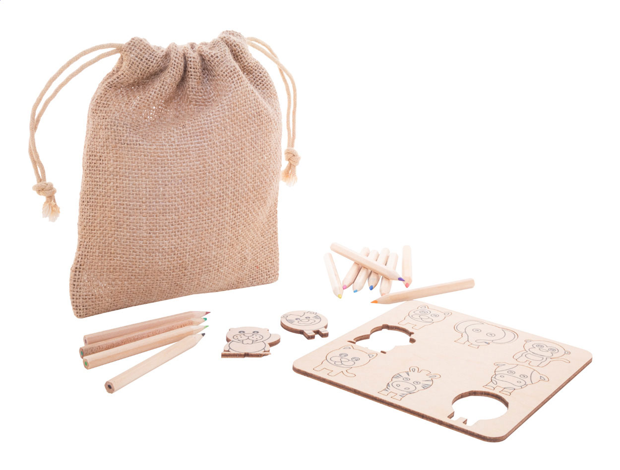 kleurvorm-matchingspel bedrukken met logo