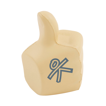 Anti-stress Duim bedrukken met logo