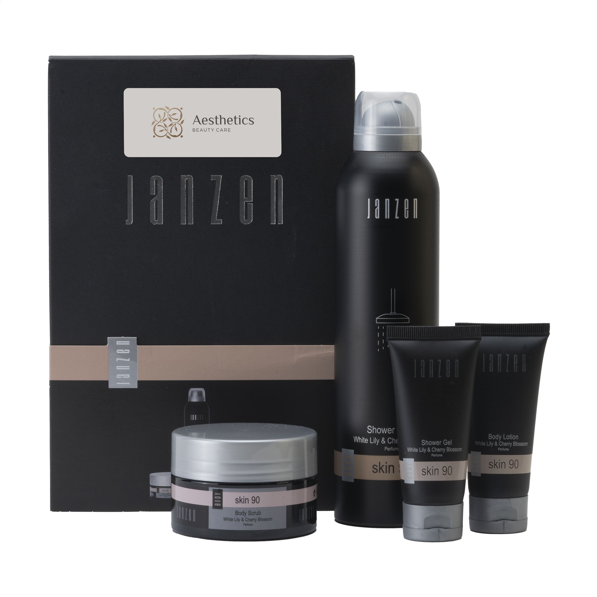 Janzen Gift Set S Body Skin 90 bedrukken met logo