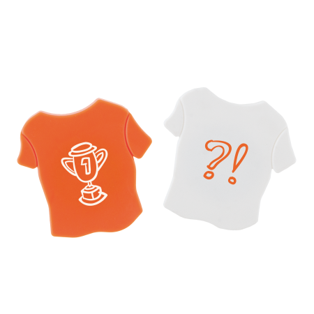 T-shirt magneet bedrukken met logo