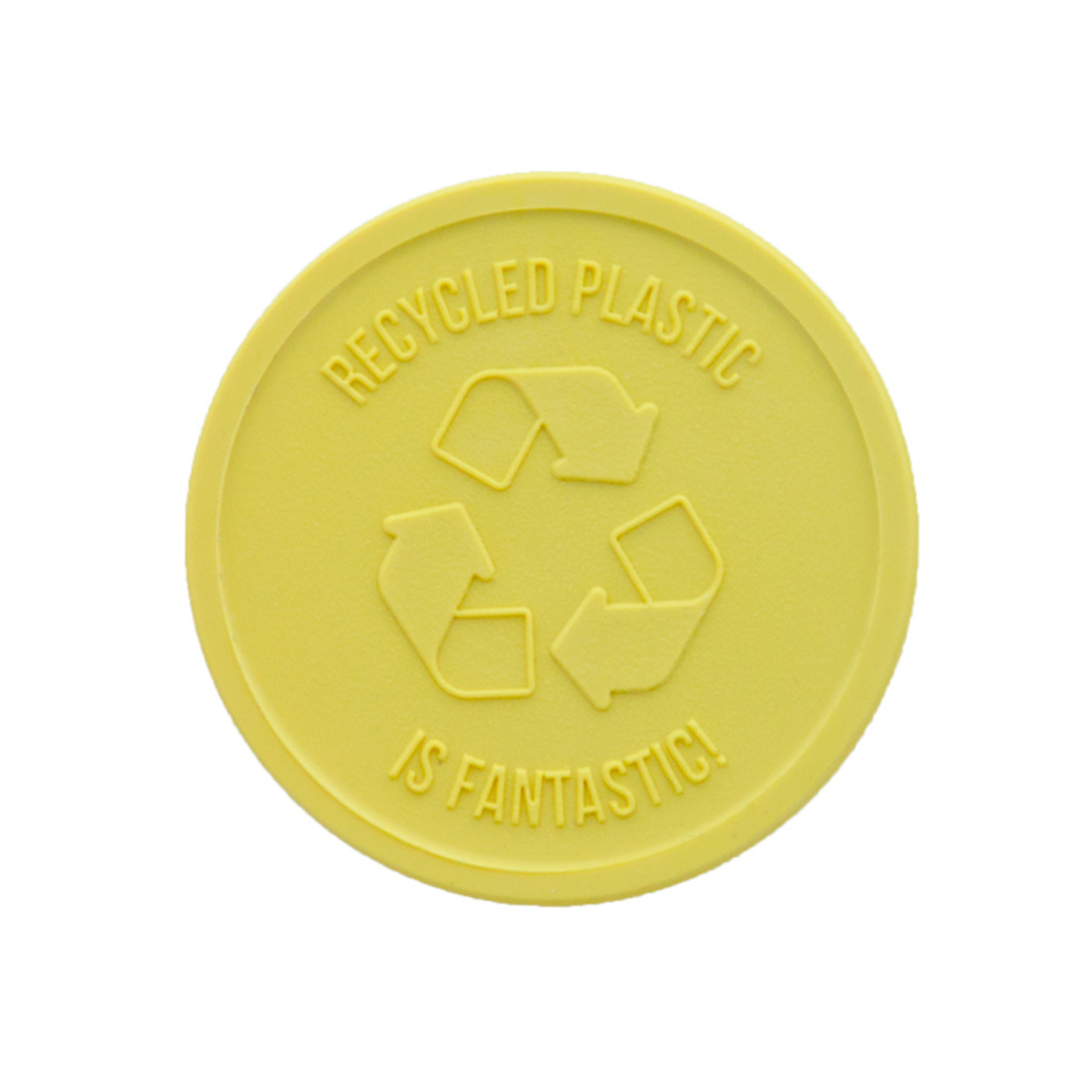 Embossed Recycled Plastic Tokens bedrukken met logo