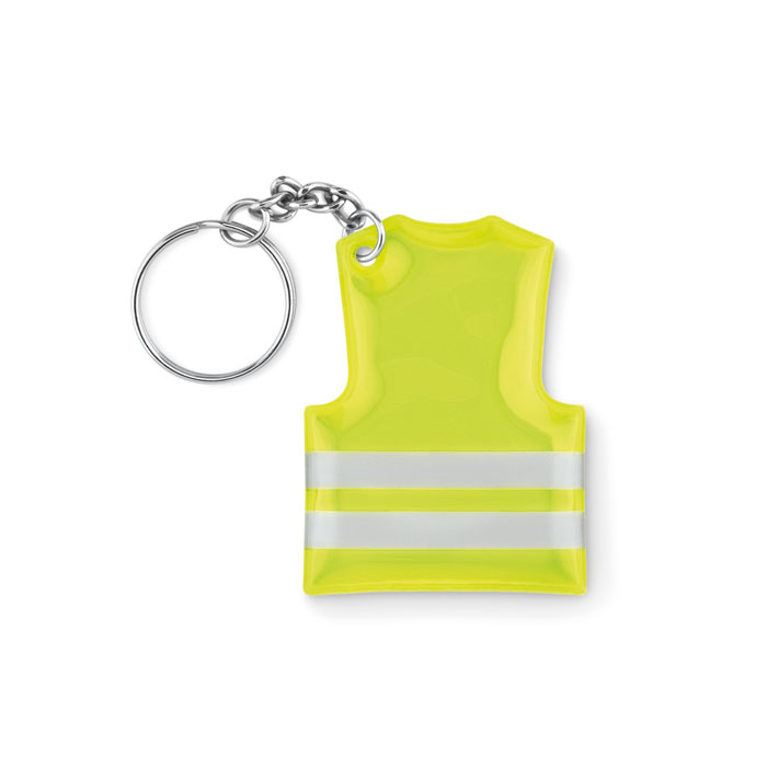 ReflectKey sleutelhanger veiligheidsvest bedrukken met logo