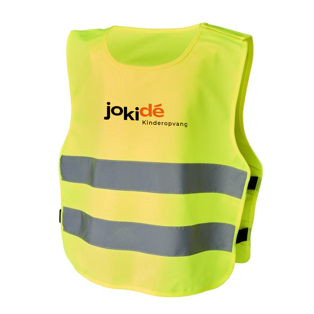Minot veiligheidsvest kids 7-12 jaar  bedrukken met logo