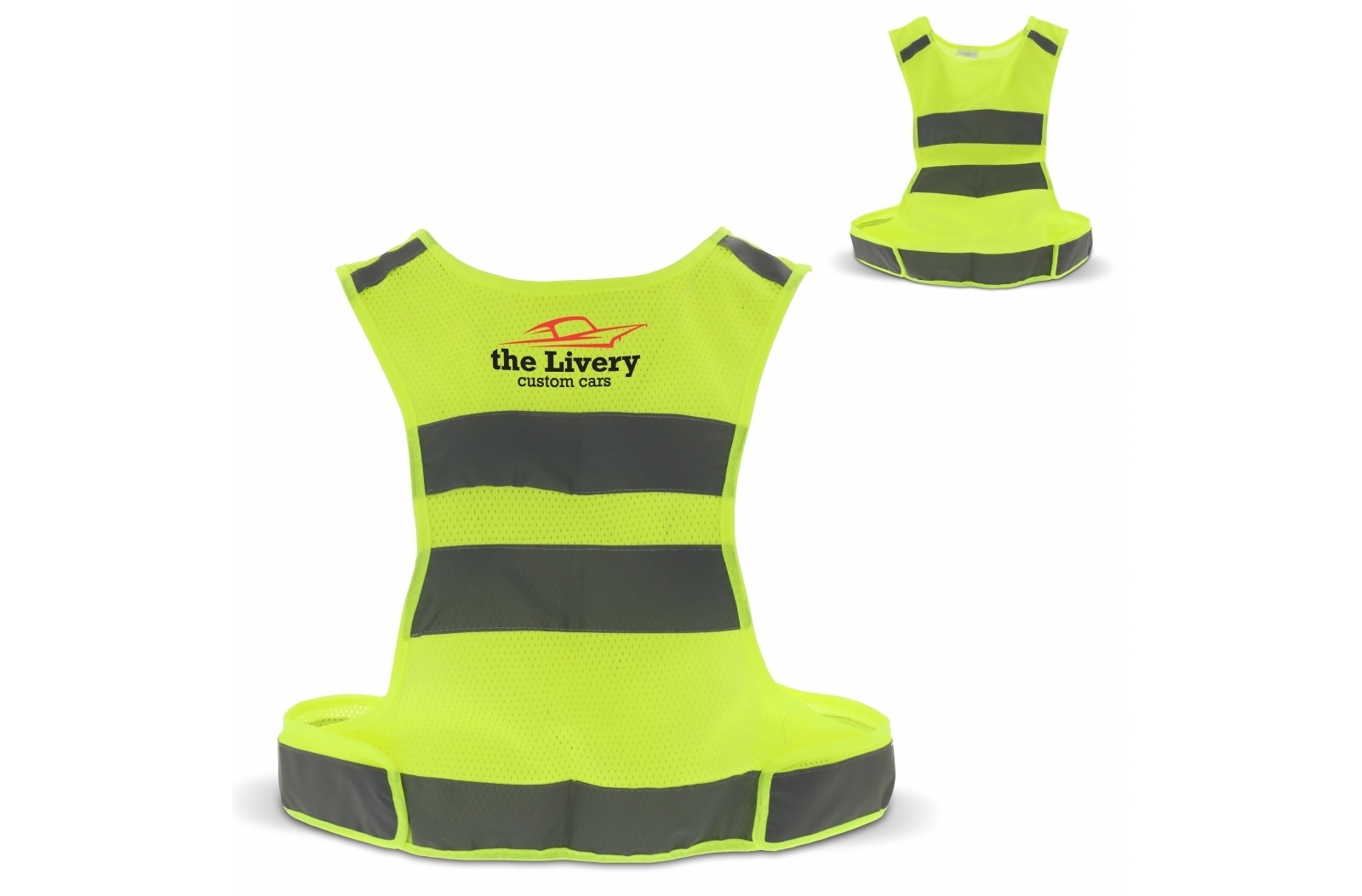 Reflecterend Verstelbaar Sportvest Aalter bedrukken met logo