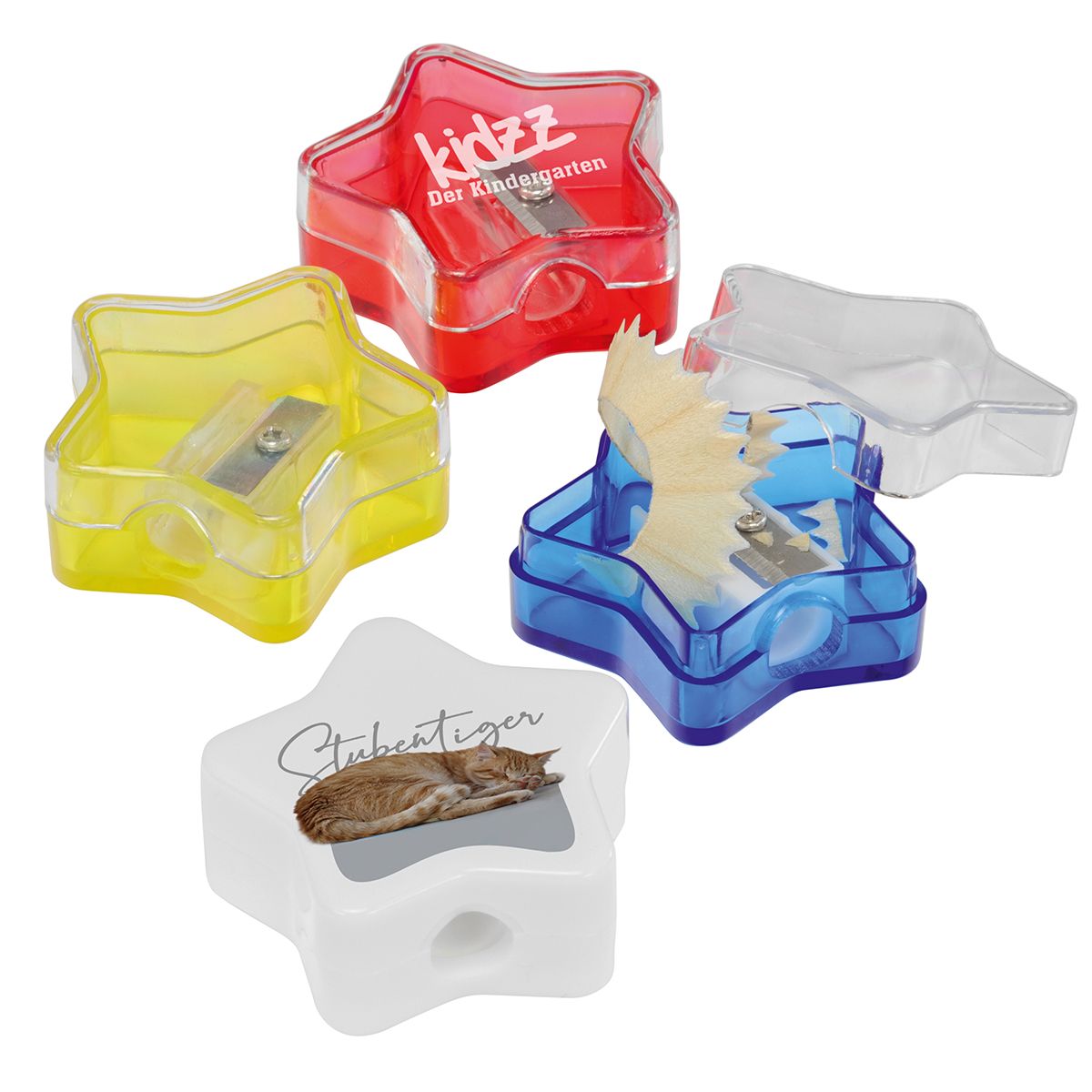 Sharpener "Star" bedrukken met logo