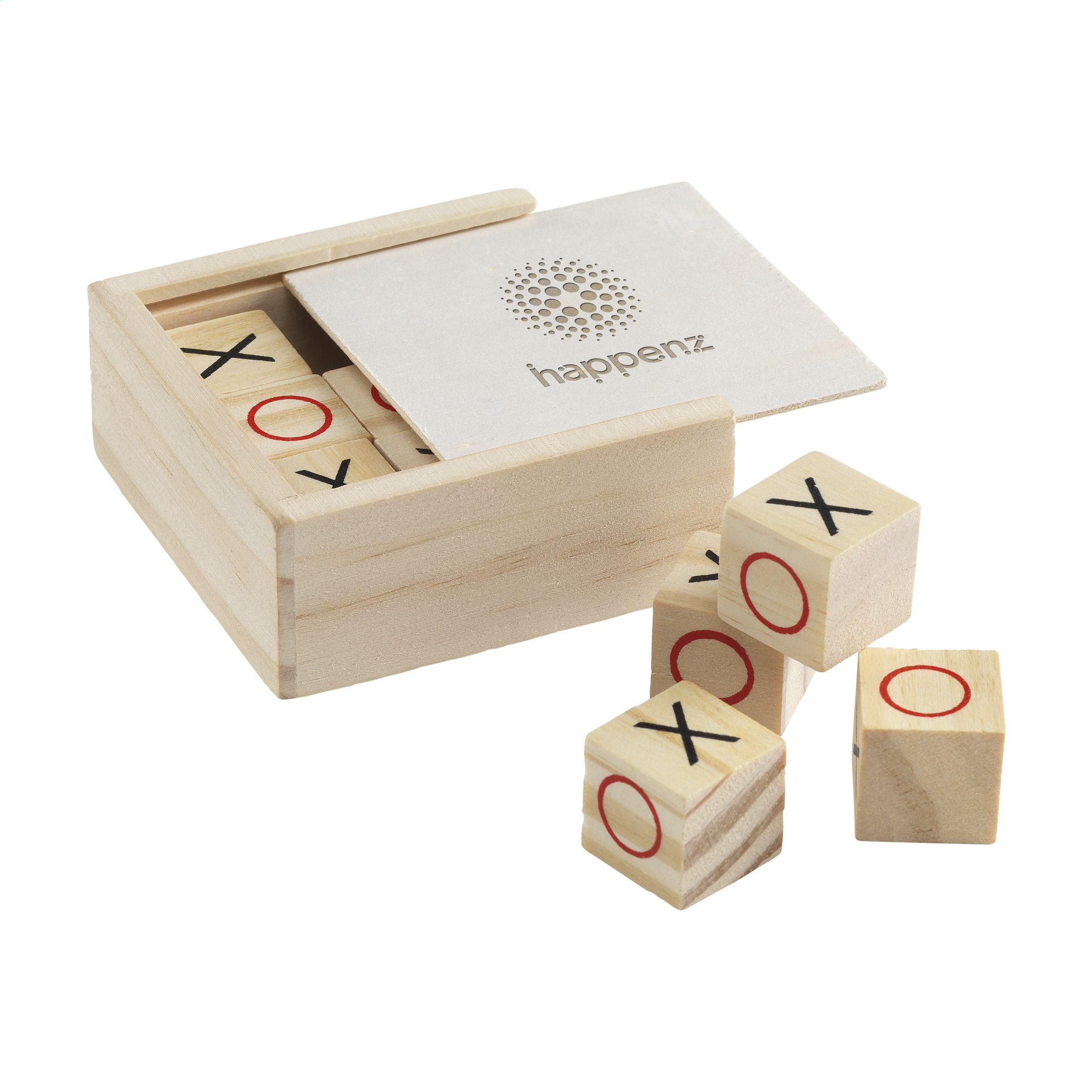Tic Tac Toe Game FSC Bamboo spel bedrukken met logo