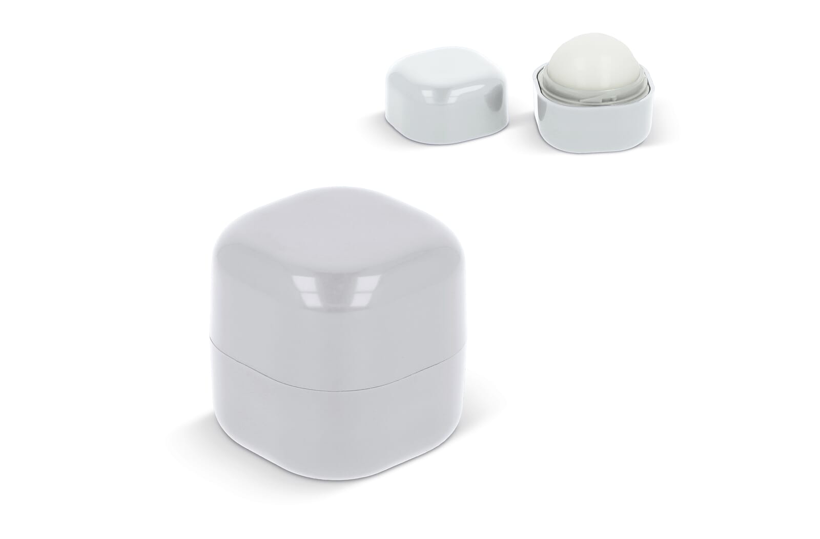 Lipbalsem kubus bedrukken met logo