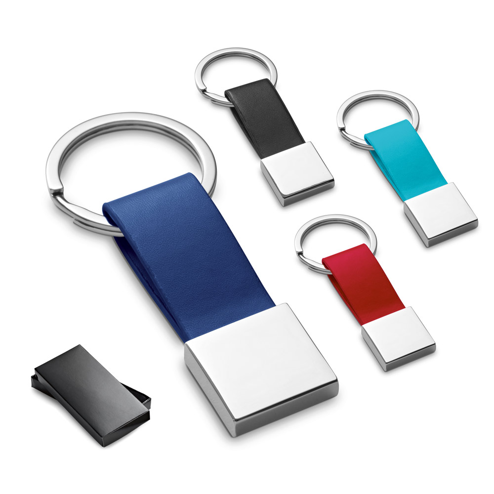 BUMPER. Sleutelhanger van metaal en PU bedrukken met logo