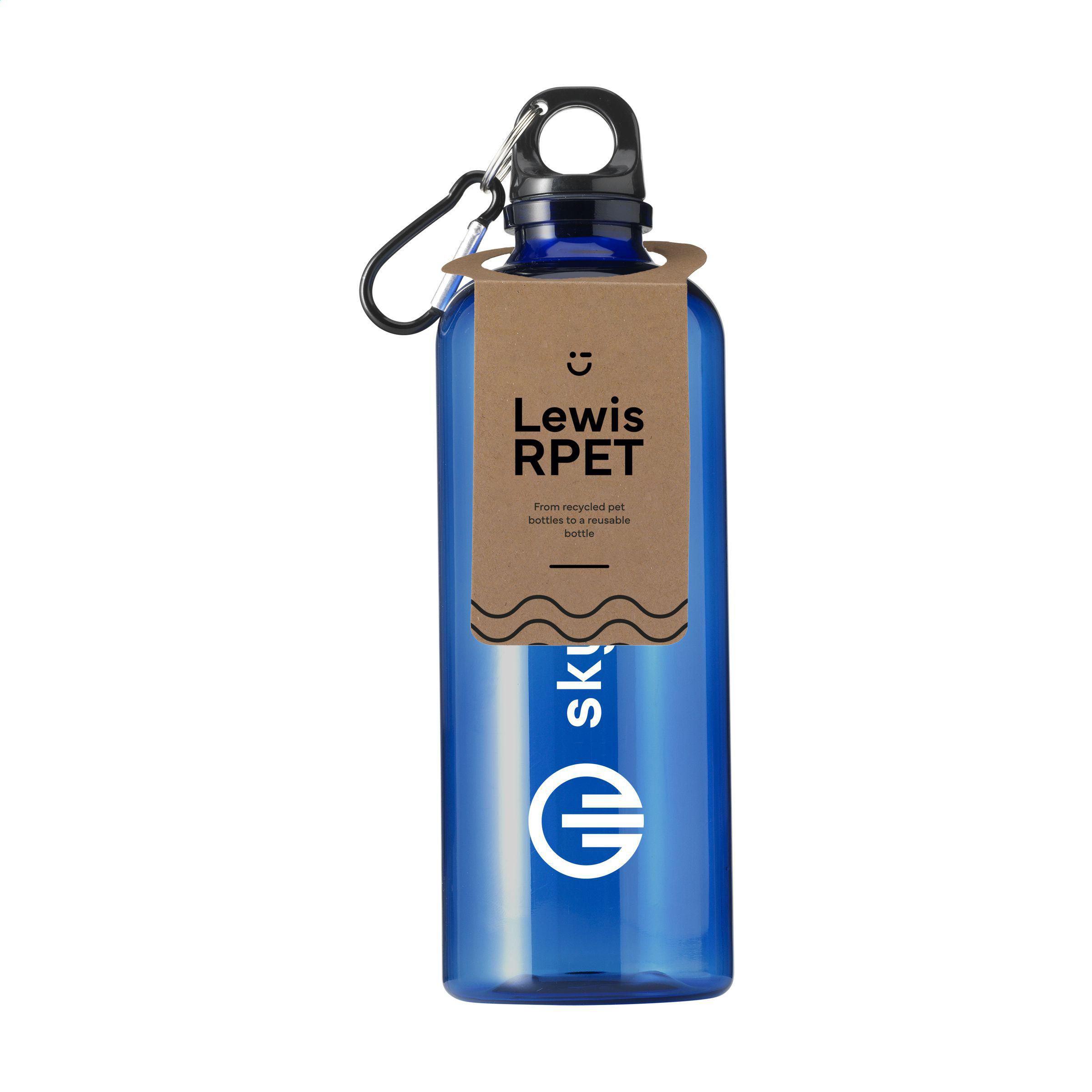Lewis GRS RPET Bottle 630 ml waterfles bedrukken met logo