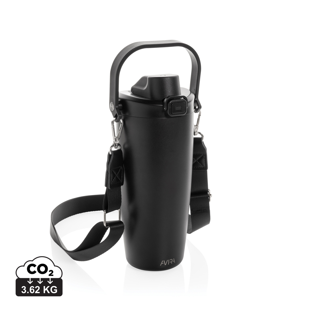Avira Ayala RCS R-RVS duosip afsluitbare crossbody tumbler bedrukken met logo