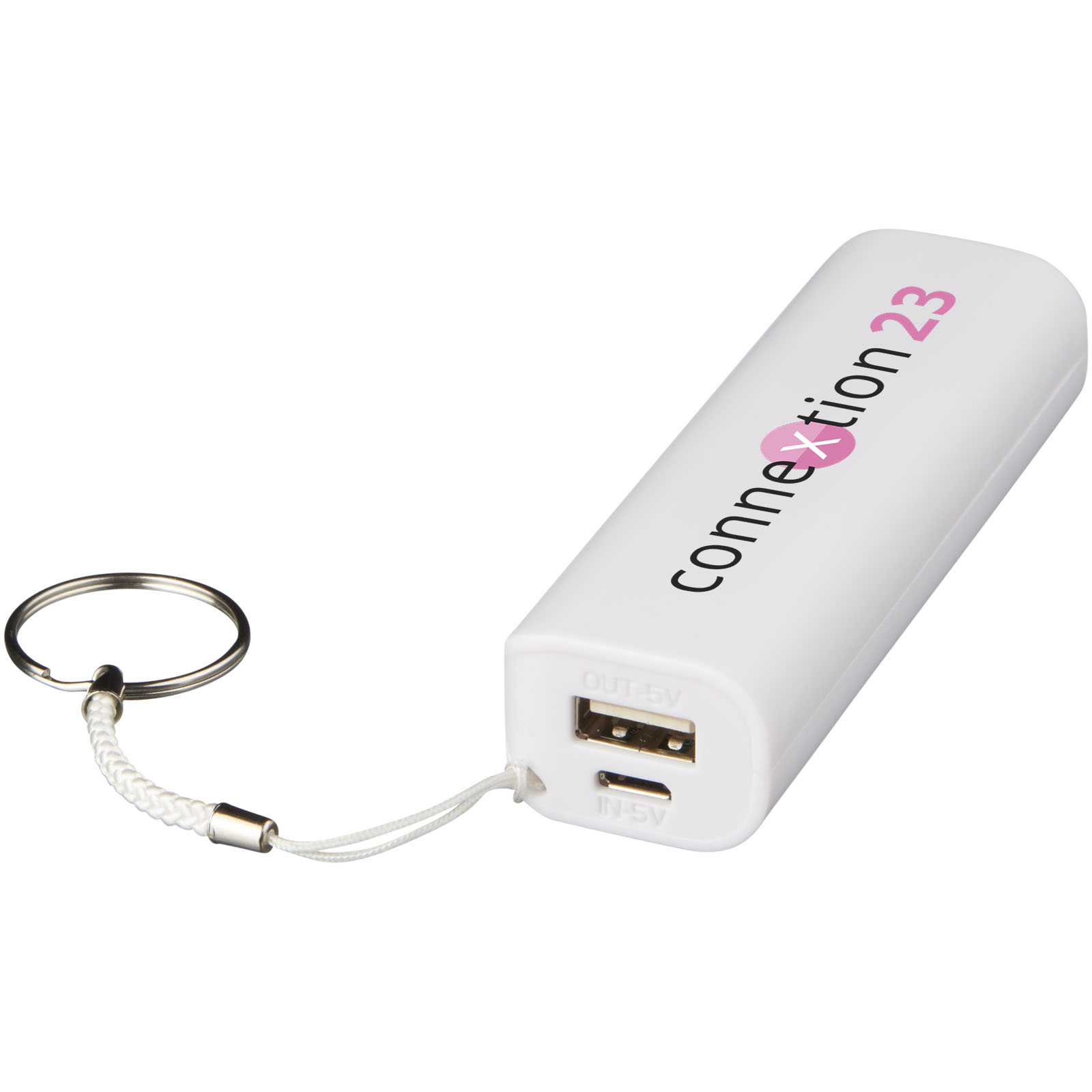 QuickEnergy 1.200 mAh powerbank bedrukken met logo