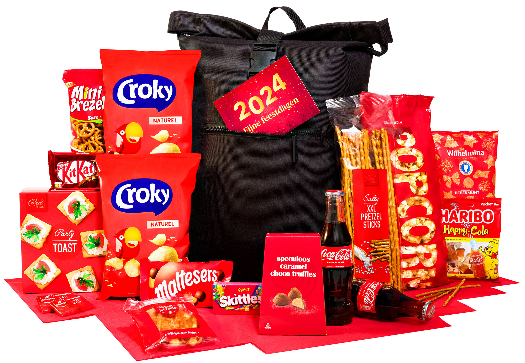 Chips onderweg bedrukken met logo