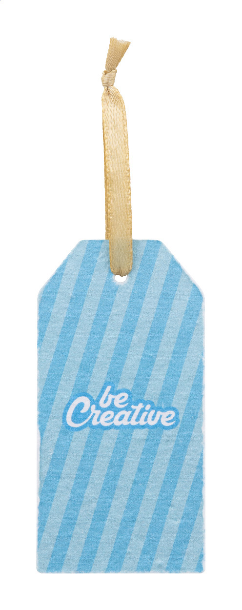 aangepaste zaad papier gift tag bedrukken met logo