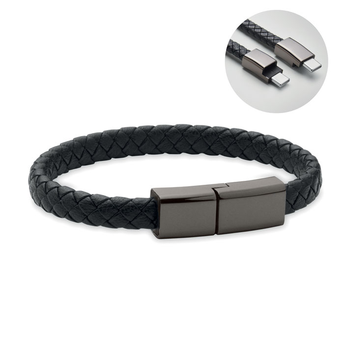 Type-C kabel armband bedrukken met logo